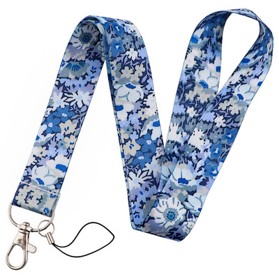 Värvilised lilled telefonipaela kaelarihm võtme ID-kaardi mobiiltelefoni rihmad USB märgihoidja jaoks DIY riputusnöör köis