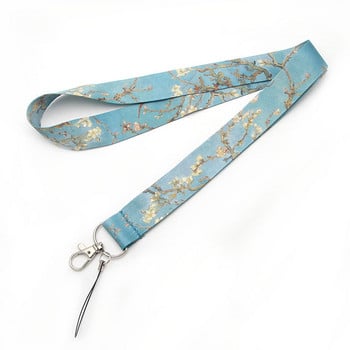 CA100 Art series Van Gogh κορδόνι για κουμπιά τηλέφωνο Cool Neck Strap Monet κορδόνι για σφυρίχτρα κάμερας σήμα ID χαριτωμένα δώρα