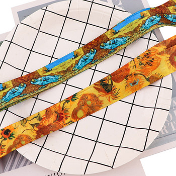 CA100 Art series Van Gogh κορδόνι για κουμπιά τηλέφωνο Cool Neck Strap Monet κορδόνι για σφυρίχτρα κάμερας σήμα ID χαριτωμένα δώρα