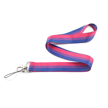 CB802 Rainbow Lanyard Κορδόνι με λουράκι λαιμού κινουμένων σχεδίων για κάρτα ταυτότητας κλειδιού Κάτοχος σήματος ιμάντες κινητού τηλεφώνου Κορδόνι μπρελόκ