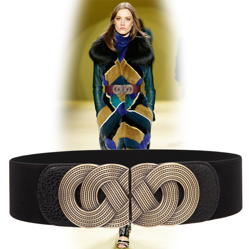 Nove vintage kopče sa širokim pojasom Punk kopča Kopče od legure metala Elastične trake na pojasu Poklon za žene Haljina za djevojke