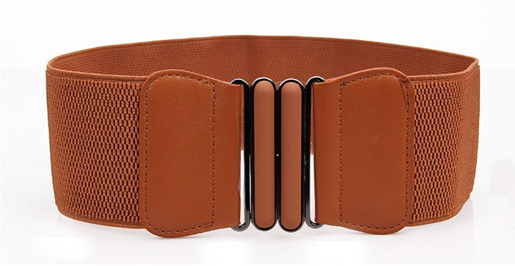 Moteriška elastinga juosta Elegantiška vintažinė juoda sagtis Liemuo Cummerbund Moteriai Moteriai Platūs diržai balta Moteriška suknelė Aksesuarai