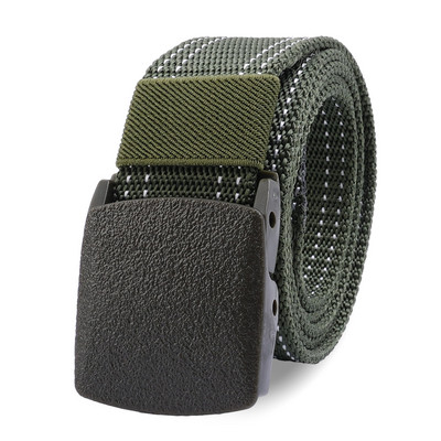 Cataramă automatăCentură confortabilă, nemetalică, militară din nailon, vânătoare în aer liber, tactică multifuncțională, curea de pânză de înaltă calitate