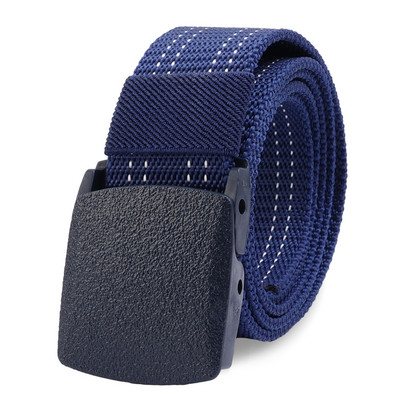 Cataramă automatăCentură confortabilă, nemetalică, militară din nailon, vânătoare în aer liber, tactică multifuncțională, curea de pânză de înaltă calitate