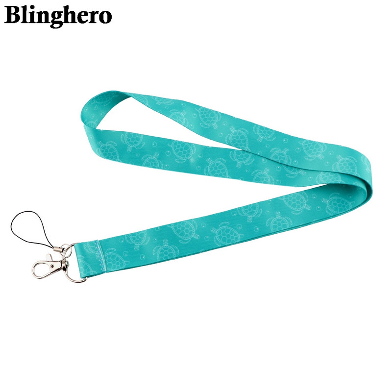 CB772 Tengeri teknős állati zsinór Kulcstartó Zsinórok kulcsokhoz Jelvényazonosító Mobiltelefon Kötél Nyakpántok Kiegészítők Ajándékok