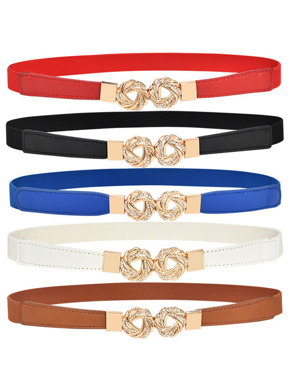 Uued 68*2,5 cm Korea moe naiste kaunistatud elastsed laia vöö pandlaga kleidi kampsunrihmad naistele naiste luksuslik disainerbränd