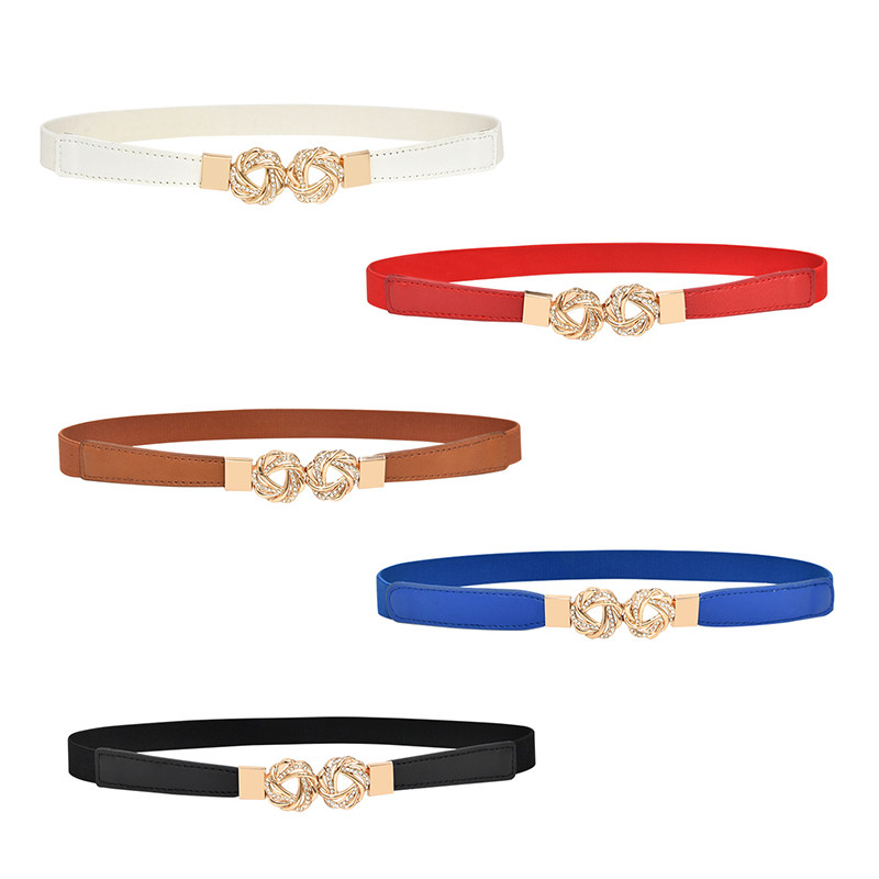 Uued 68*2,5 cm Korea moe naiste kaunistatud elastsed laia vöö pandlaga kleidi kampsunrihmad naistele naiste luksuslik disainerbränd