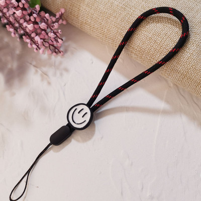 Telefono žavesys Animacinių filmų išmaniojo telefono dirželiai, skirti iPhone, Samsung Dėklas Raktai Dekoracija Mobiliojo telefono dirželis Virvelė Telefono pakabukai