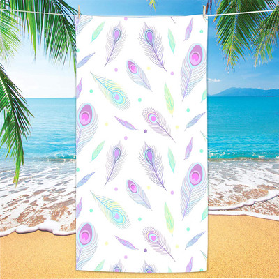 70 cm x 140 cm Boho paplūdimio rankšluostis lauko vandens sportui plaukimo vonios rankšluostis greitai džiūstantis rankšluostis iš mikropluošto paplūdimio rankšluosčiu spausdintas rankšluostis