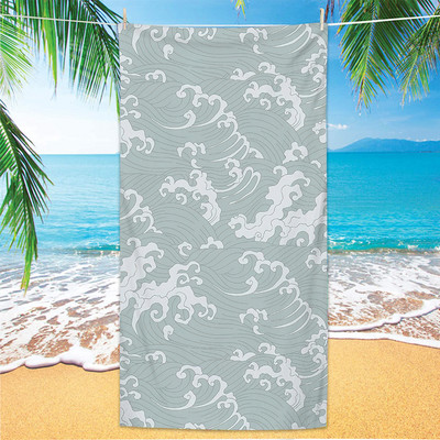 70 cm x 140 cm Boho paplūdimio rankšluostis lauko vandens sportui plaukimo vonios rankšluostis greitai džiūstantis rankšluostis iš mikropluošto paplūdimio rankšluosčiu spausdintas rankšluostis