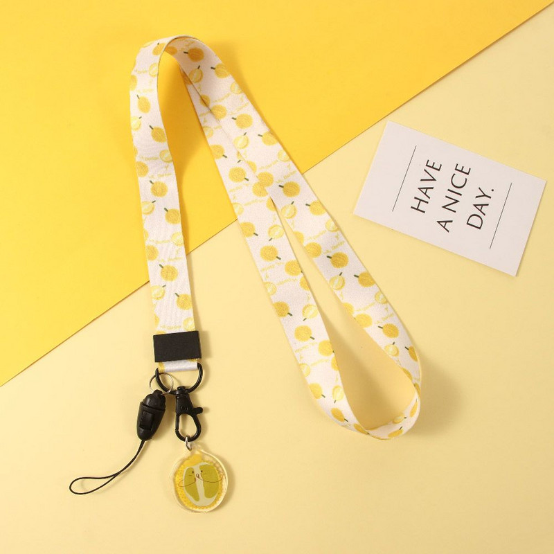 Hoidja kaelarihm Avokaado riputada võtmehoidja kaelarihm ID-kaardi hoidja kaelarihm Mobiiltelefoni tarvikud