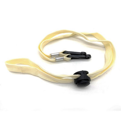 Reguliuojama veido kaukė dirželis Patogus laikiklis, virvė, apsauganti nuo nukritimo kaukė, kabanti ant kaklo.