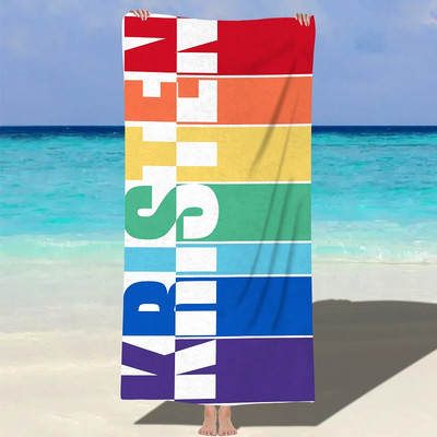 Greitai džiūstantis sportinis rankšluostis, kelioninis plaukimo joga, ypač minkšta, lengva, ypač sugerianti mikropluošto medžiaga, skirta treniruoklių salėje bėgiojančioms moterims, vyrams