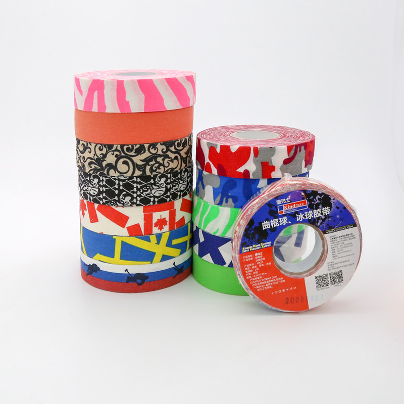 Kindmax Colored Athletic Hockey Grip Tape Hockey Stick Tape Good Gear Shin Guard Role for Fitness