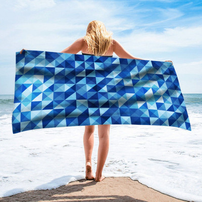 Brzo sušeći ručnik za plažu u boemskom stilu Bath od mikrovlakana Ljetni jastuk Plivanje Fitness Ručnici za kupanje Sportski bazen Ručnik za plivanje