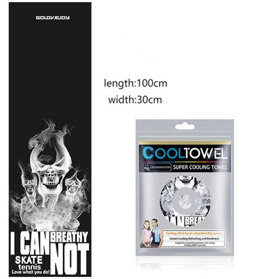 Rashladni ledeni ručnik za ljetne sportove Brzo sušeći ručnik za hlađenje koji upija znoj Prozračni ručnik za hlađenje biciklističke joge za teretanu