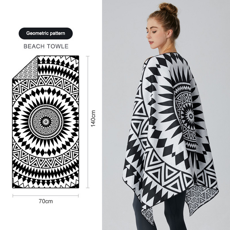 Mikropluošto kempingo rankšluosčiai greitai išdžiūsta paplūdimio uždangalas, sulankstomas, sugeriantis lengvas be smėlio, sulankstomas minkštas, skirtas kelionėms sportuoti