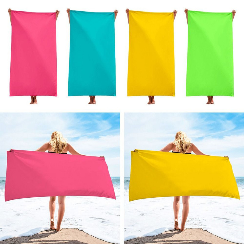 pajūris Itin smulkaus pluošto Vonios kambarys Greitai džiūstantis paplūdimio kilimėlis Vienspalvis rankšluostis Paplūdimio rankšluostis Kvadratinė skara