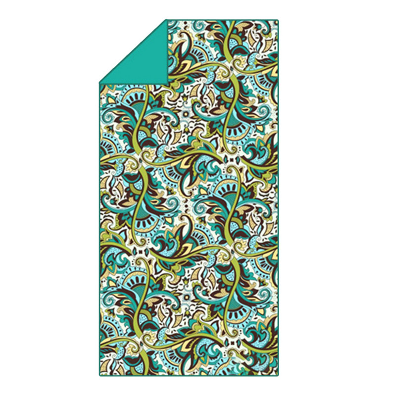 Mikrokiust vannirätikud Kiirelt kuivavad rannakatted kokkupandavad imavad kerged liivavabad kokkupandavad pehmed reisispordiks