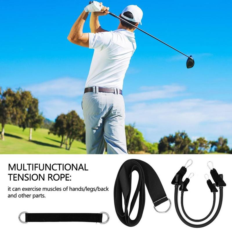 Golf Swing Turn Treening Rihm Elastne Nailon Tennise Treener Pesapalli Tennise Pööratav Iseseisev õppimine Välisvarustus