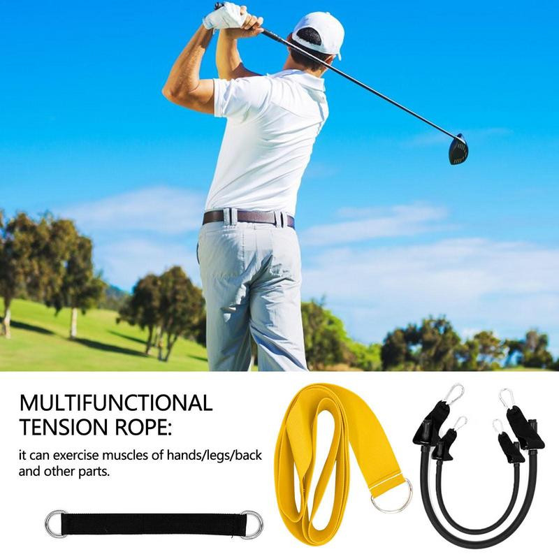 Golf Swing Turn Treening Rihm Elastne Nailon Tennise Treener Pesapalli Tennise Pööratav Iseseisev õppimine Välisvarustus