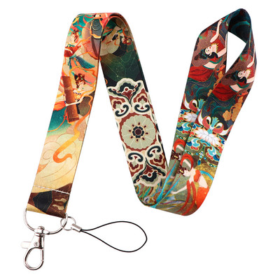 Dažykite meno diržus, skirtus rakto kakleliui, skirtą kortelių ženkleliui, sporto salė