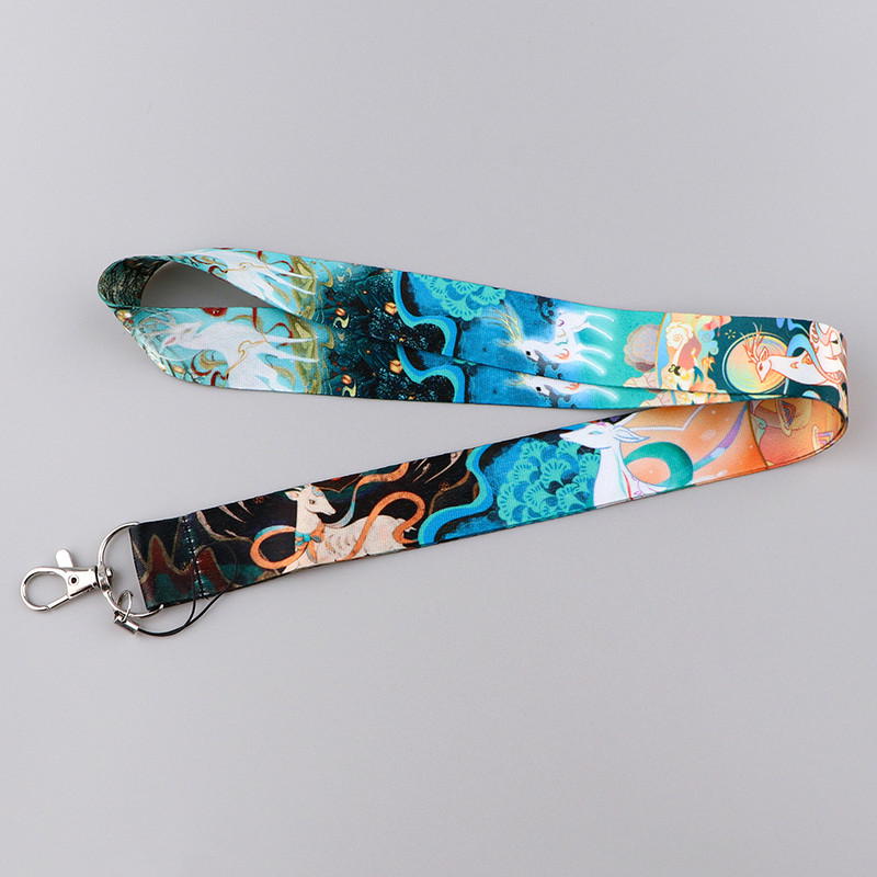 Dažykite meno diržus, skirtus rakto kakleliui, skirtą kortelių ženkleliui, sporto salė