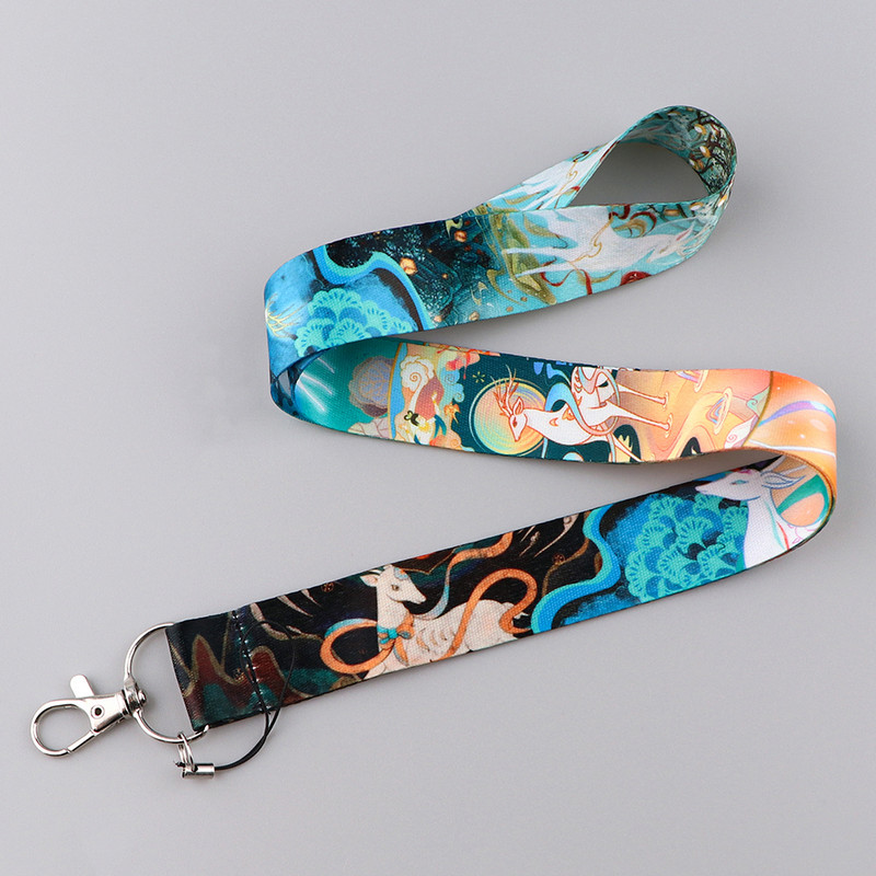 Dažykite meno diržus, skirtus rakto kakleliui, skirtą kortelių ženkleliui, sporto salė