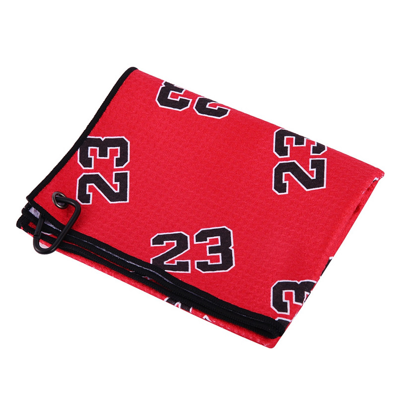 Μωβ 24 εμπριμέ 40*60cm πετσέτα γκολφ βάφλα