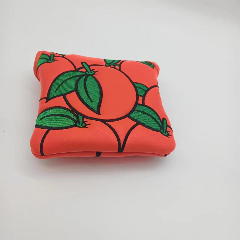 Golfi putteri kate Golf Square Mallet Putteri peakatte magnetiline peakate – see on Oranges Mallet peakate sobib kõikidele kaubamärkidele