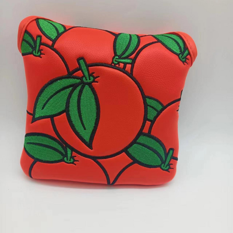 Golfi putteri kate Golf Square Mallet Putteri peakatte magnetiline peakate – see on Oranges Mallet peakate sobib kõikidele kaubamärkidele