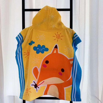 Baby Beach Poncho Microfiber Πετσέτα Surf Pool Μπουρνούζι Αλλαγή Ρόμπας Κορίτσι Αγόρι Quick Dry βαμβακερές πετσέτες μπάνιου για παιδιά