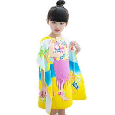 Baby Beach Poncho Microfiber Πετσέτα Surf Pool Μπουρνούζι Αλλαγή Ρόμπας Κορίτσι Αγόρι Quick Dry βαμβακερές πετσέτες μπάνιου για παιδιά