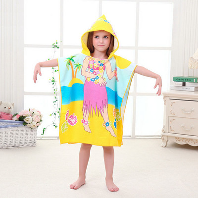Baby Beach Poncho Microfiber Πετσέτα Surf Pool Μπουρνούζι Αλλαγή Ρόμπας Κορίτσι Αγόρι Quick Dry βαμβακερές πετσέτες μπάνιου για παιδιά