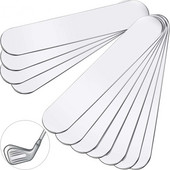 20 tükki golfi kaalutud plii kleeplindi kleeplindi ribad lisage golfiklubi tennisereketi raskust reguleerige kaalu