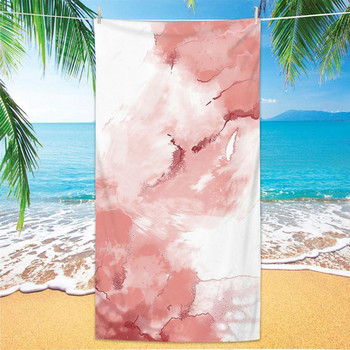 Πετσέτα κάμπινγκ Ορθογώνια πετσέτα εξωτερικού χώρου Απαλή πετσέτα γυμναστικής γιόγκα παραλίας χωρίς άμμο