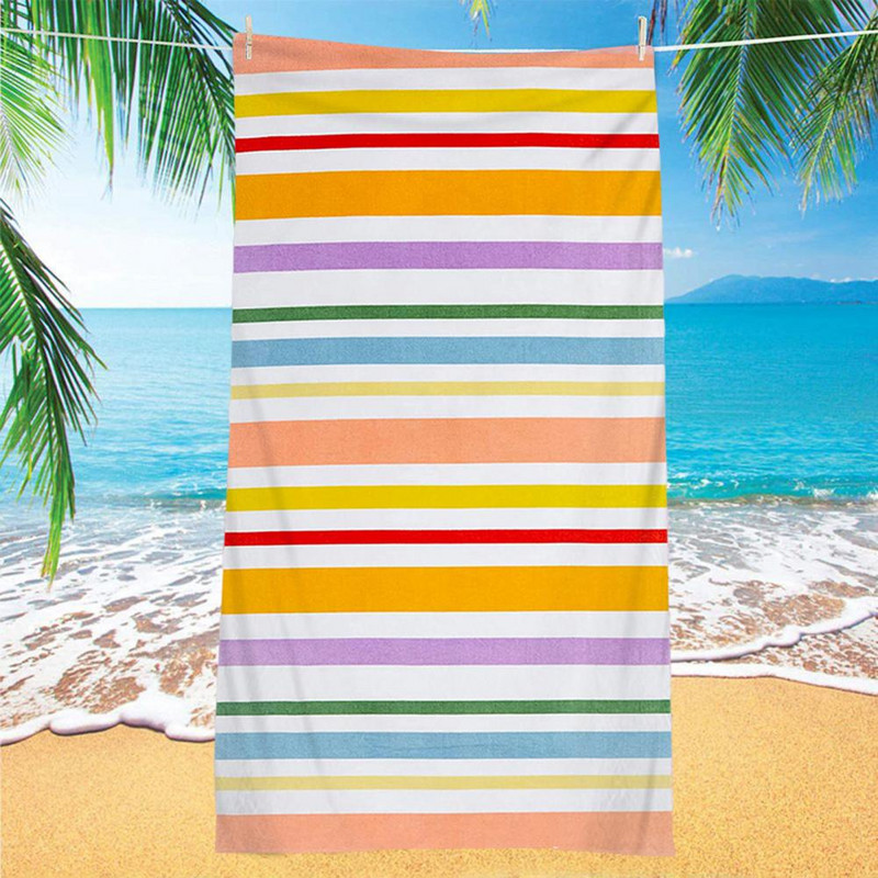 Πετσέτα Κάμπινγκ Ζωντανό Κέντημα Δέρμα με ισχυρή απορρόφηση Εξατομικευμένη πετσέτα θαλάσσης Πετσέτα κολύμβησης Αξεσουάρ παραλίας