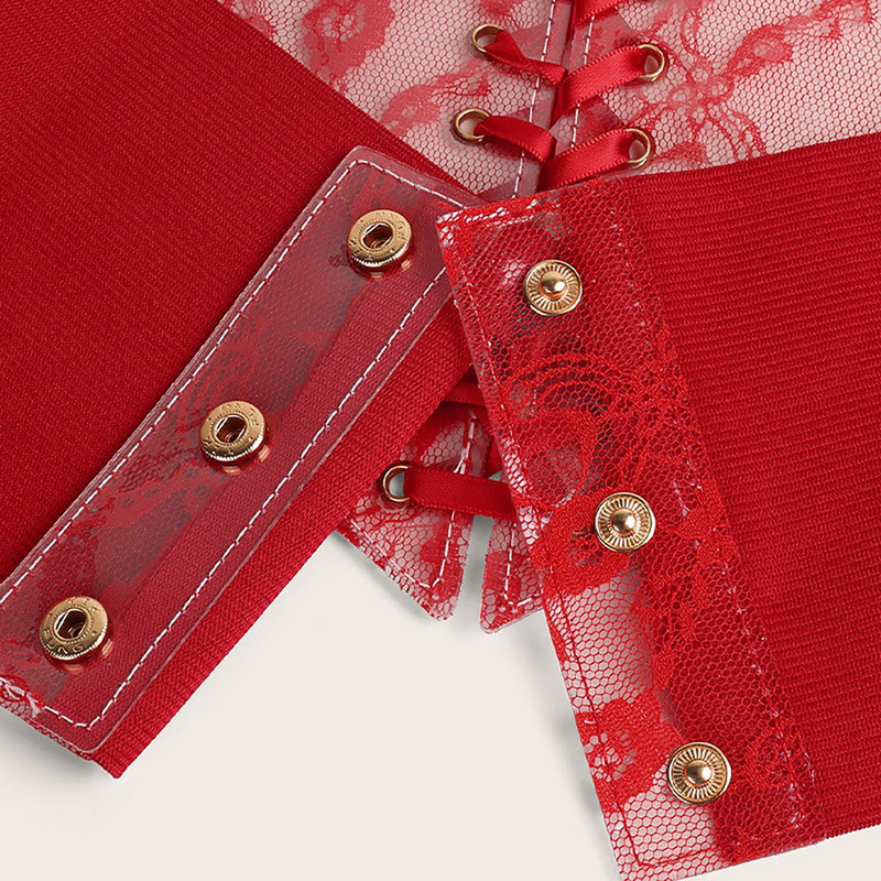 Čipkasti pojasevi za tijelo za mršavljenje Modni ženski korzet oko struka Cvjetni vez Elastični pojas Široki pojasevi Harajuku Vintage remen