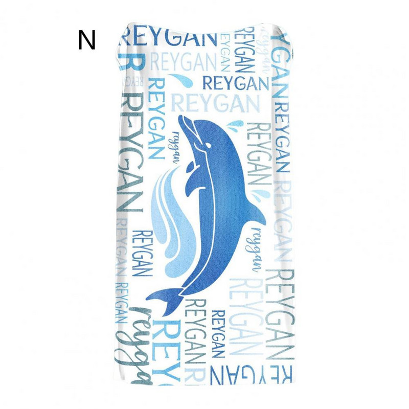 Kulumiskindel ujumisrätik Pehme niiskust imav Inglise trükkimine Spa käterätik Kiirelt kuivav vannirätik ujumisfitness