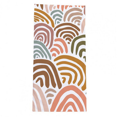 Laikykite sausą ryškių spalvų animacinių filmų spausdinimo baseino rankšluosčių paplūdimio reikmenys