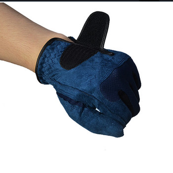 PLAYEAGLE Горещи продавани микрофибърни мъжки ръкавици за голф с лява ръка 2 бр. Промоционални меки дишащи неплъзгащи се ръкавици Спортни ръкавици на открито