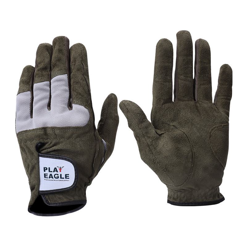 PLAYEAGLE Горещи продавани микрофибърни мъжки ръкавици за голф с лява ръка 2 бр. Промоционални меки дишащи неплъзгащи се ръкавици Спортни ръкавици на открито