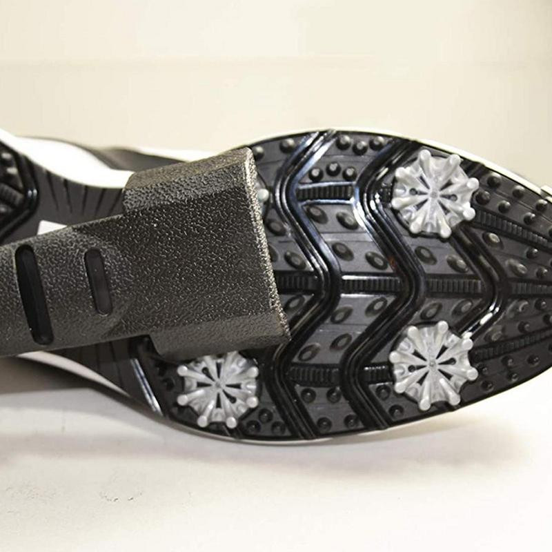 Perie de curățare capete de club de golf Perie de curățat pantofi de golf anti-alunecare Perie cu trei peri de minge de golf cu cataramă pentru articole de golf