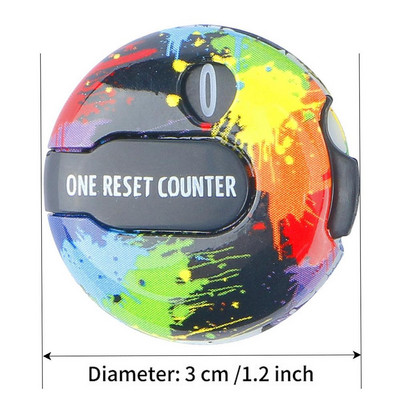 Mini Golf Score Stroke Counter Contor portabil pentru scoruri de golf Clicker Marcator compact Dispozitiv precis de păstrare a scorului de golf pentru jucători de golf