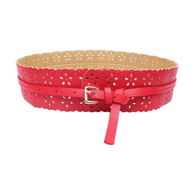 Ζώνη με κούφιο κορσέ Μαλακή δερμάτινη ζώνη Φαρδιές ζώνες για γυναίκες που τυλίγονται γύρω από Cummerbund Ζώνες παντελονιών