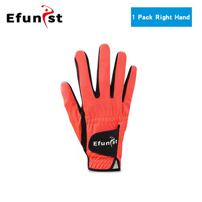 Meeste golfikinnas Mikropehmest kiust hingav 1 paar või kantud vasakul/paremal käel koos võluteibiga Elastne riba 5 värvi golfikindad