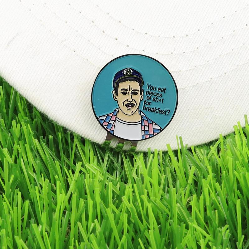 Μαγνητικό κλιπ καπέλο με μαρκαδόρο για μπάλα του γκολφ Αστείο μαγνητικό μαρκαδόρο με μπάλα του γκολφ Μαρκαδόρος για μπάλα του γκολφ με τυπικό κλιπ για καπέλο προπονητικά βοηθήματα γκολφ