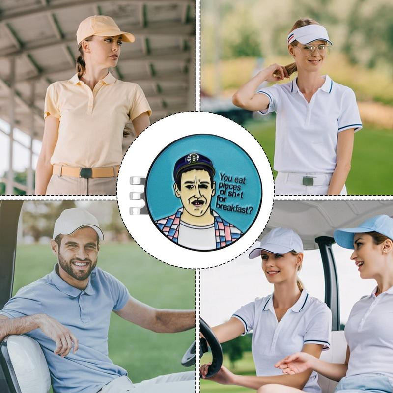 Μαγνητικό κλιπ καπέλο με μαρκαδόρο για μπάλα του γκολφ Αστείο μαγνητικό μαρκαδόρο με μπάλα του γκολφ Μαρκαδόρος για μπάλα του γκολφ με τυπικό κλιπ για καπέλο προπονητικά βοηθήματα γκολφ