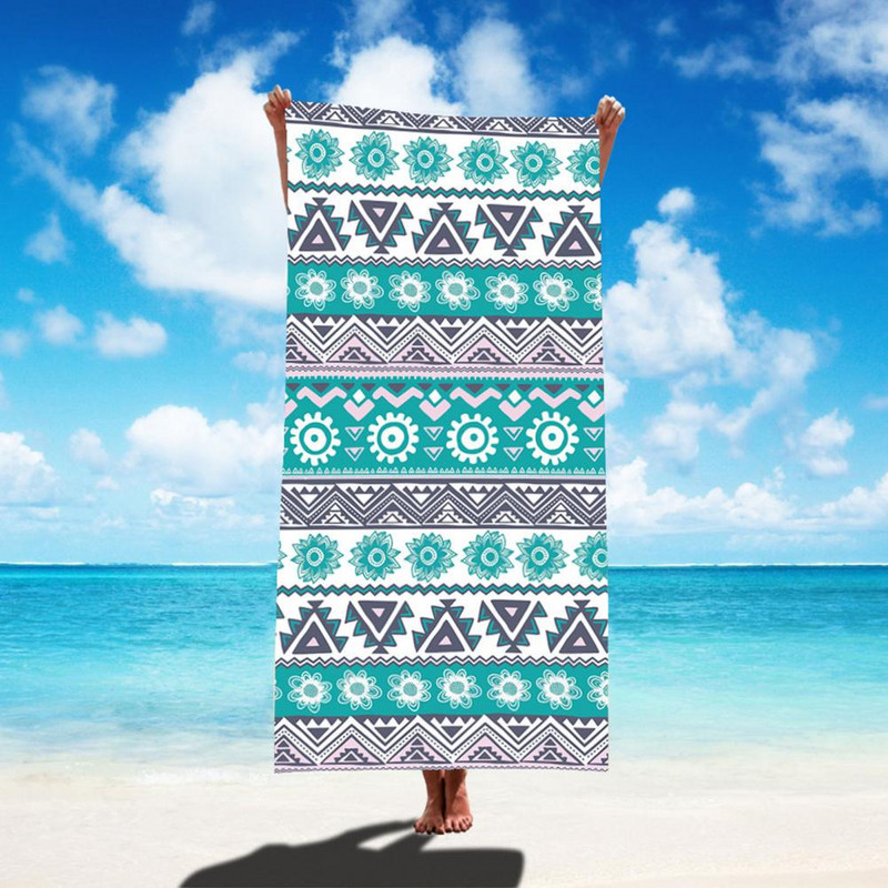 Ručnik za kampiranje Praktični ručnik od mikrovlakana svijetlih boja 150x75 cm Europa Američki stil Brzo sušeći ručnik za plažu Svakodnevna upotreba