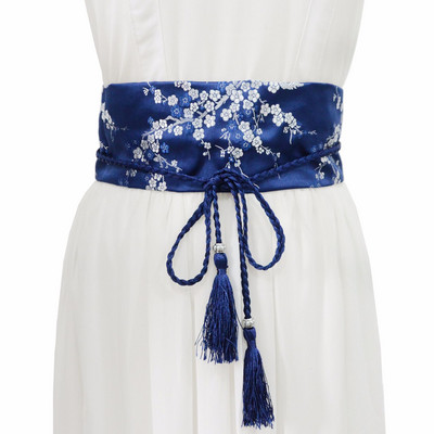 2022. aasta uus moodne naiste vöörihm Luksuslik tikandid Lilledekoratsioon Kangas materjal Elegantne mitmekülgne tuttiga köis vöörihm